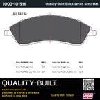 MPA Electrical 1003-1019M Disc Brake Pad Set - Front - view 5