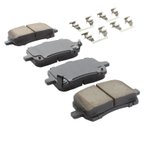 MPA Electrical 1003-1028C Disc Brake Pad Set - Front - view 2