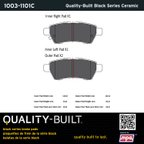 MPA Electrical 1003-1101C Disc Brake Pad Set - Rear - view 5