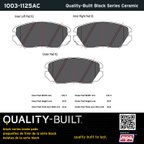 MPA Electrical 1003-1125AC Disc Brake Pad Set - Front - view 5