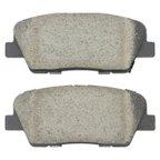 MPA Electrical 1003-1284BC Disc Brake Pad Set - Rear - view 1