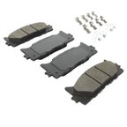 MPA Electrical 1003-1293C Disc Brake Pad Set - Front - view 2