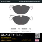 MPA Electrical 1003-1381C Disc Brake Pad Set - Front - view 5