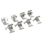 MPA Electrical 1003-1411C Disc Brake Pad Set - Front or Rear - view 6