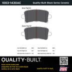 MPA Electrical 1003-1430AC Disc Brake Pad Set - Rear - view 5
