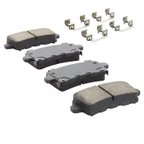 MPA Electrical 1003-1430C Disc Brake Pad Set - Rear - view 2