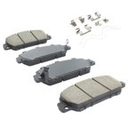 MPA Electrical 1003-1654C Disc Brake Pad Set - Front - view 2