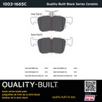 MPA Electrical 1003-1665C Disc Brake Pad Set - Rear - view 5
