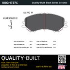 MPA Electrical 1003-1737C Disc Brake Pad Set - Front - view 5