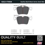 MPA Electrical 1003-1795M Disc Brake Pad Set - Rear - view 5