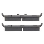 MPA Electrical 1003-1806C Disc Brake Pad Set - Rear - view 3