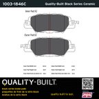 MPA Electrical 1003-1846C Disc Brake Pad Set - Rear - view 5