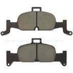 MPA Electrical 1003-1897M Disc Brake Pad Set - Front - view 1