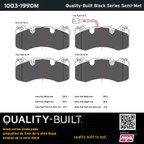 MPA Electrical 1003-1990M Disc Brake Pad Set - Front - view 5