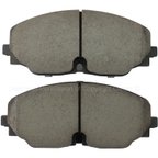 MPA Electrical 1003-2074C Disc Brake Pad Set - Front - view 1