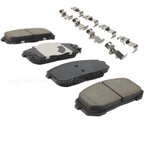 MPA Electrical 1003-2302C Disc Brake Pad Set - Front - view 2