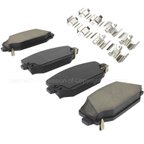 MPA Electrical 1003-2411C Disc Brake Pad Set - Rear - view 2