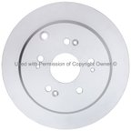 MPA Electrical BR44317G Disc Brake Rotor - Rear - view 1