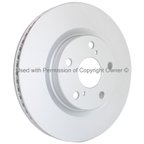 MPA Electrical BR44582G Disc Brake Rotor - Front - view 2
