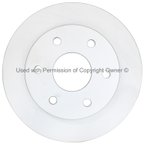 MPA Electrical BR55054G Disc Brake Rotor - Front - view 1