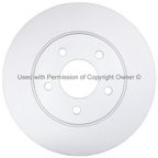 MPA Electrical BR55080G Disc Brake Rotor - Front - view 1