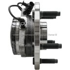 MPA Electrical WH513207 Wheel Bearing and Hub Assembly - Front - view 3