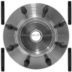 MPA Electrical WH515076 Wheel Bearing and Hub Assembly - Front - view 1