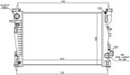 Nissens 60064 Radiator - Front - view 6
