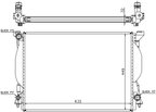 Nissens 60306A Radiator - view 3