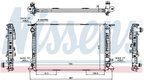 Nissens 60317 Radiator - view 3