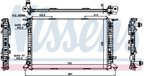 Nissens 60321 Radiator - view 6