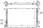 Nissens 60326 Radiator - view 2