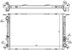 Nissens 60327 Radiator - view 8
