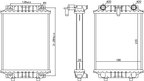 Nissens 60351 Radiator - view 2