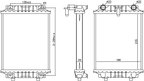 Nissens 60351 Radiator - view 5