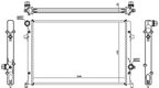 Nissens 60352 Radiator - view 5