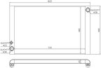 Nissens 60428 Radiator - view 2