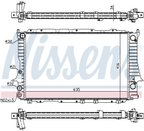 Nissens 60457 Radiator - view 2