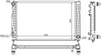 Nissens 60497 Radiator - view 1