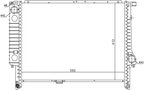 Nissens 60605 Radiator - view 5