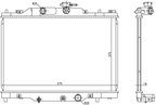 Nissens 606117 Radiator - view 5