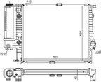 Nissens 60614A Radiator - view 2