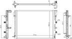Nissens 606217 Radiator - view 2