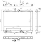 Nissens 606273 Radiator - view 5