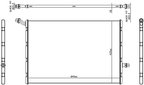 Nissens 606292 Radiator - view 2