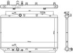 Nissens 606294 Radiator - view 2