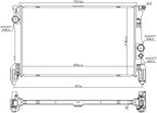 Nissens 606453 Radiator - view 2