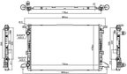 Nissens 606463 Radiator - view 5
