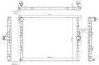 Nissens 606514 Radiator - view 5