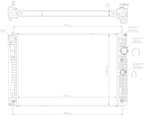 Nissens 606515 Radiator - view 2